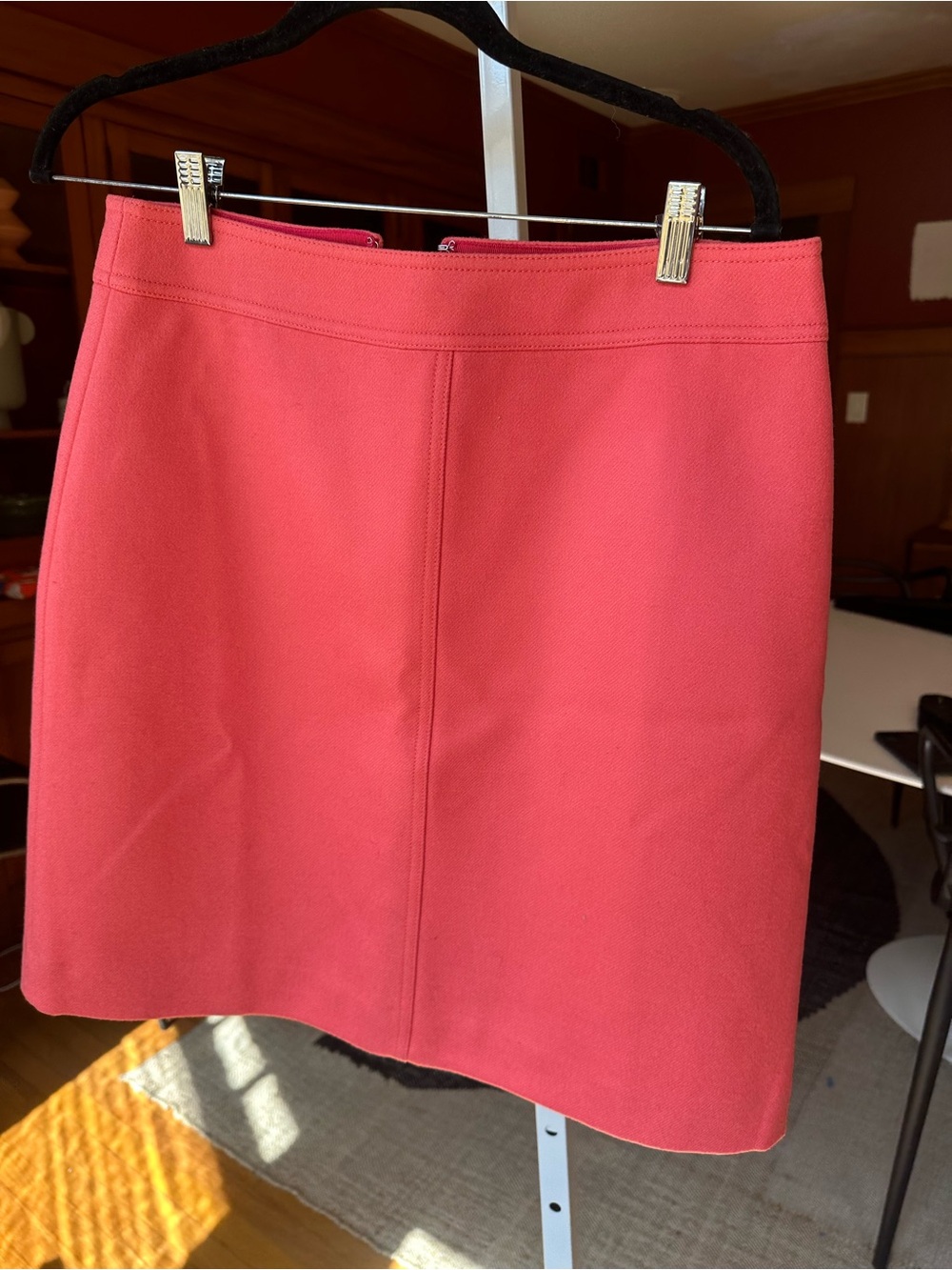 J. Crew Coral Mini Skirt